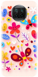 Husa din silicon compatibila cu Xiaomi Mi 10t Lite 5g - model Butterfly 002 
