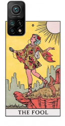 Husa din silicon compatibila cu Xiaomi Mi 10t Pro 5g - model Tarot The Fool Clasic 