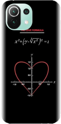 Husa din silicon compatibila cu Xiaomi Mi 11 Lite LTE 4G / 5G / NE - model The Love Formula 
