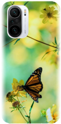 Husa din silicon compatibila cu Xiaomi Mi 11i - model Butterfly 001 