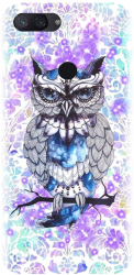 Husa din silicon compatibila cu Xiaomi Mi 8 Lite / Mi 8 Youth - model Abstract Owl 