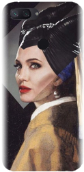 Husa din silicon compatibila cu Xiaomi Mi 8 Lite / Mi 8 Youth - model Girl With A Pearl 