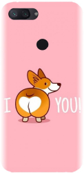 Husa din silicon compatibila cu Xiaomi Mi 8 Lite / Mi 8 Youth - model I Corgi U 