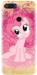 Husa din silicon compatibila cu Xiaomi Mi 8 Lite / Mi 8 Youth - model Pinkie pie 