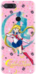 Husa din silicon compatibila cu Xiaomi Mi 8 Lite / Mi 8 Youth - model Sailor Moon 
