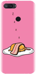 Husa din silicon compatibila cu Xiaomi Mi 8 Lite / Mi 8 Youth - model Sleeping Egg 