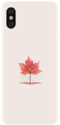 Husa din silicon compatibila cu Xiaomi Mi 8 / Mi 8 Explorer - model Autumn Tree Leaf 