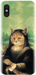 Husa din silicon compatibila cu Xiaomi Mi 8 Pro - model Meowna Lisa 