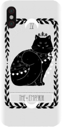 Husa din silicon compatibila cu Xiaomi Mi 8 Pro - model Tarot The Emperor 