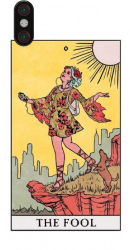 Husa din silicon compatibila cu Xiaomi Mi 8 Pro - model Tarot The Fool Clasic 