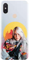 Husa din silicon compatibila cu Xiaomi Mi 8 SE - model Billie Eilish 