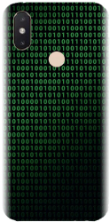 Husa din silicon compatibila cu Xiaomi Mi 8 SE - model Binary Code 