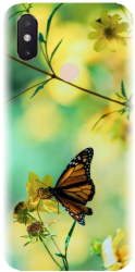 Husa din silicon compatibila cu Xiaomi Mi 8 SE - model Butterfly 001 