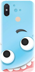 Husa din silicon compatibila cu Xiaomi Mi 8 SE - model Cute Blue 