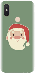 Husa din silicon compatibila cu Xiaomi Mi 8 SE - model Cute Santa Claus 