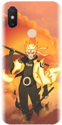 Husa din silicon compatibila cu Xiaomi Mi 8 SE - model Naruto Uzumaki 