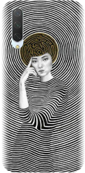 Husa din silicon compatibila cu Xiaomi Mi 9 Lite - model Collage Maze 