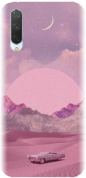 Husa din silicon compatibila cu Xiaomi Mi 9 Lite - model Collage Pink 