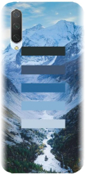Husa din silicon compatibila cu Xiaomi Mi 9 Lite - model Color Scheme Iarna 
