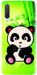 Husa din silicon compatibila cu Xiaomi Mi 9 Lite - model X Cute Panda 