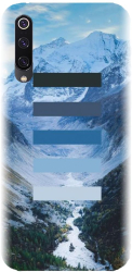 Husa din silicon compatibila cu Xiaomi Mi 9 - model Color Scheme Iarna 