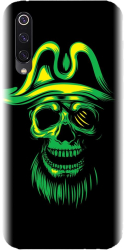 Husa din silicon compatibila cu Xiaomi Mi 9 - model Pirate Skull 