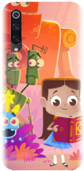 Husa din silicon compatibila cu Xiaomi Mi 9 - model Robots illustration