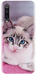 Husa din silicon compatibila cu Xiaomi Mi 9 - model Siamese Kitty 