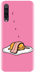 Husa din silicon compatibila cu Xiaomi Mi 9 - model Sleeping Egg 
