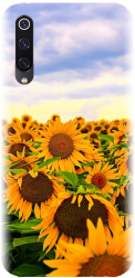 Husa din silicon compatibila cu Xiaomi Mi 9 - model Sunflowers 