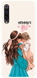 Husa din silicon compatibila cu Xiaomi Mi 9 - model Super mama si fetita 