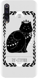 Husa din silicon compatibila cu Xiaomi Mi 9 - model Tarot The Emperor 