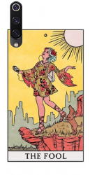 Husa din silicon compatibila cu Xiaomi Mi 9 - model Tarot The Fool Clasic 