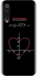 Husa din silicon compatibila cu Xiaomi Mi 9 - model The Love Formula 