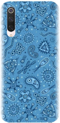 Husa din silicon compatibila cu Xiaomi Mi 9 Pro - model Bacteria