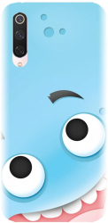 Husa din silicon compatibila cu Xiaomi Mi 9 Pro - model Cute Blue 