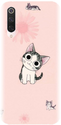 Husa din silicon compatibila cu Xiaomi Mi 9 Pro - model Cute cat 
