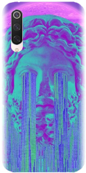 Husa din silicon compatibila cu Xiaomi Mi 9 Pro - model Glitch 