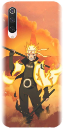 Husa din silicon compatibila cu Xiaomi Mi 9 Pro - model Naruto Uzumaki