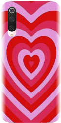 Husa din silicon compatibila cu Xiaomi Mi 9 Pro - model PPG Heart Tunnel 