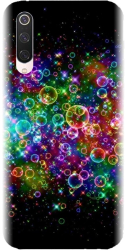 Husa din silicon compatibila cu Xiaomi Mi 9 Pro - model Rainbow Colored Soap Bubbles 