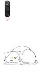Husa din silicon compatibila cu Xiaomi Mi 9 Pro - model Sailor Moon Neko 