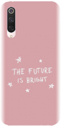 Husa din silicon compatibila cu Xiaomi Mi 9 Pro - model The Future Is Bright 
