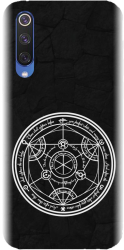 Husa din silicon compatibila cu Xiaomi Mi 9SE - model Anime Transmutation Circle 