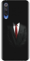 Husa din silicon compatibila cu Xiaomi Mi 9SE - model Mystery Man In Suit 