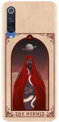 Husa din silicon compatibila cu Xiaomi Mi 9SE - model Tarot The Hermit 