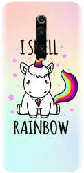 Husa din silicon compatibila cu Xiaomi Mi 9T - model I smell rainbow 