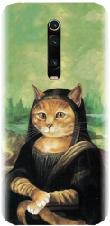 Husa din silicon compatibila cu Xiaomi Mi 9T - model Meowna Lisa 