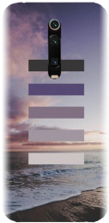 Husa din silicon compatibila cu Xiaomi Mi 9T - model Plaja Tropicala 