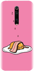 Husa din silicon compatibila cu Xiaomi Mi 9T - model Sleeping Egg 